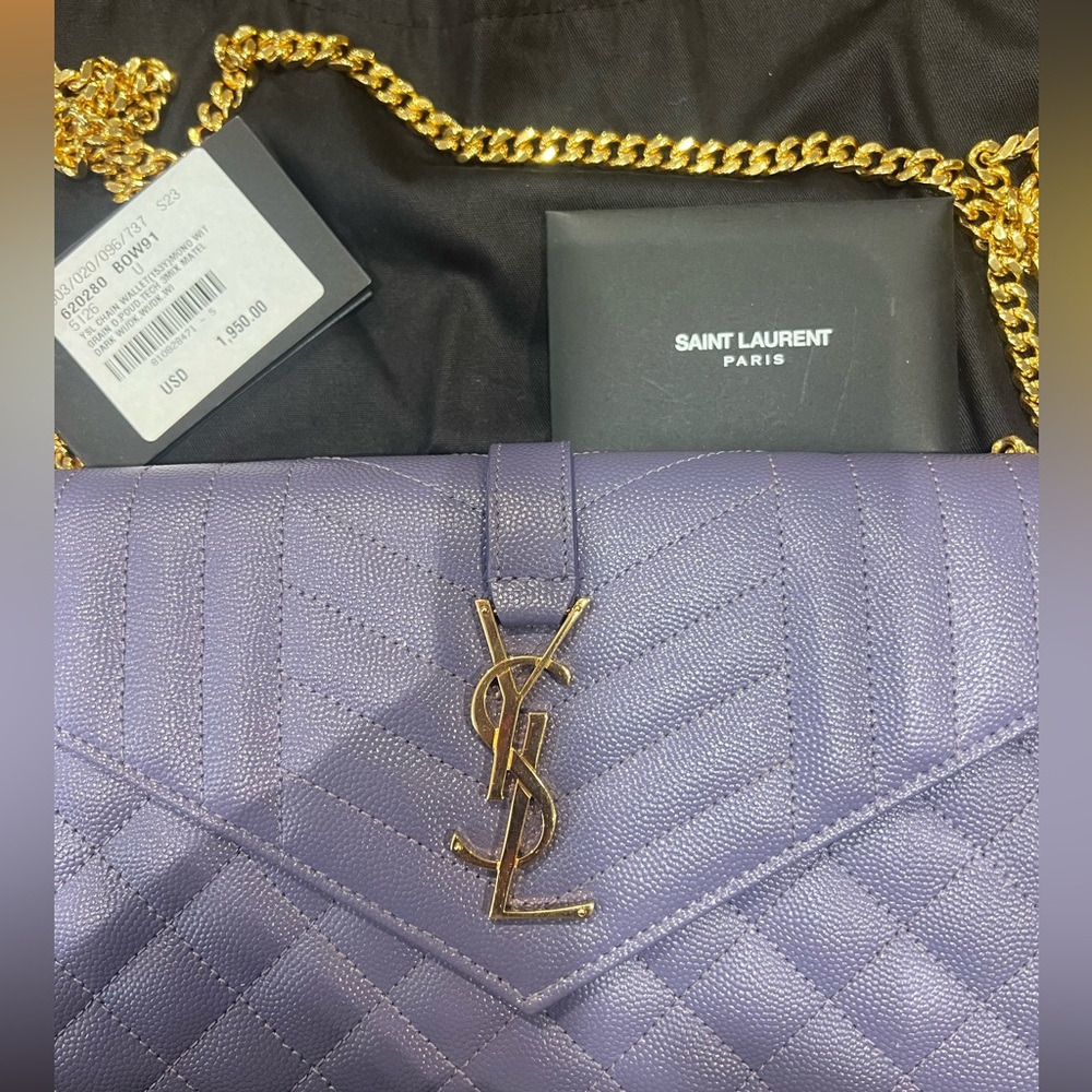 Yves saint laurent envelope purse